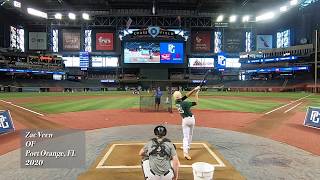 Mlb draft 2020: zac veen of spruce creek hs (fl) was selected in 1st
round 2020 by the colorado rockies (#9 overall pick). @perfect game
basebal...
