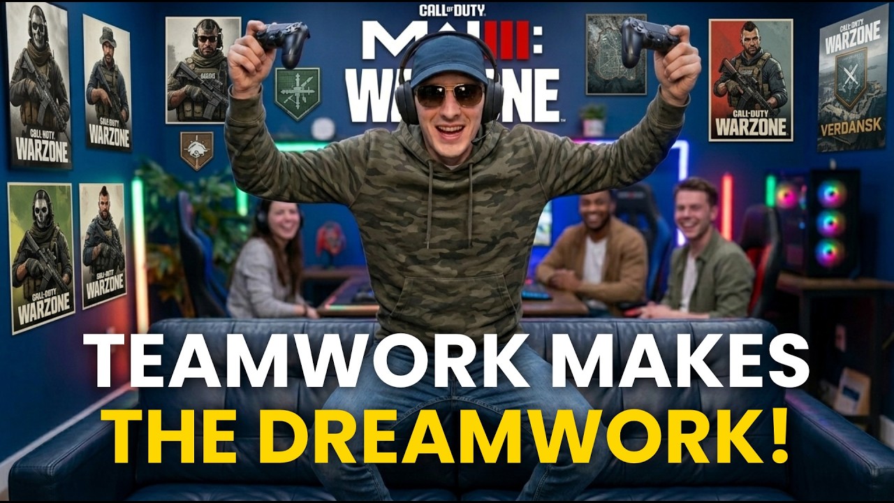 Teamwork Makes the Dream Work | WARZONE LIVE! - YouTube