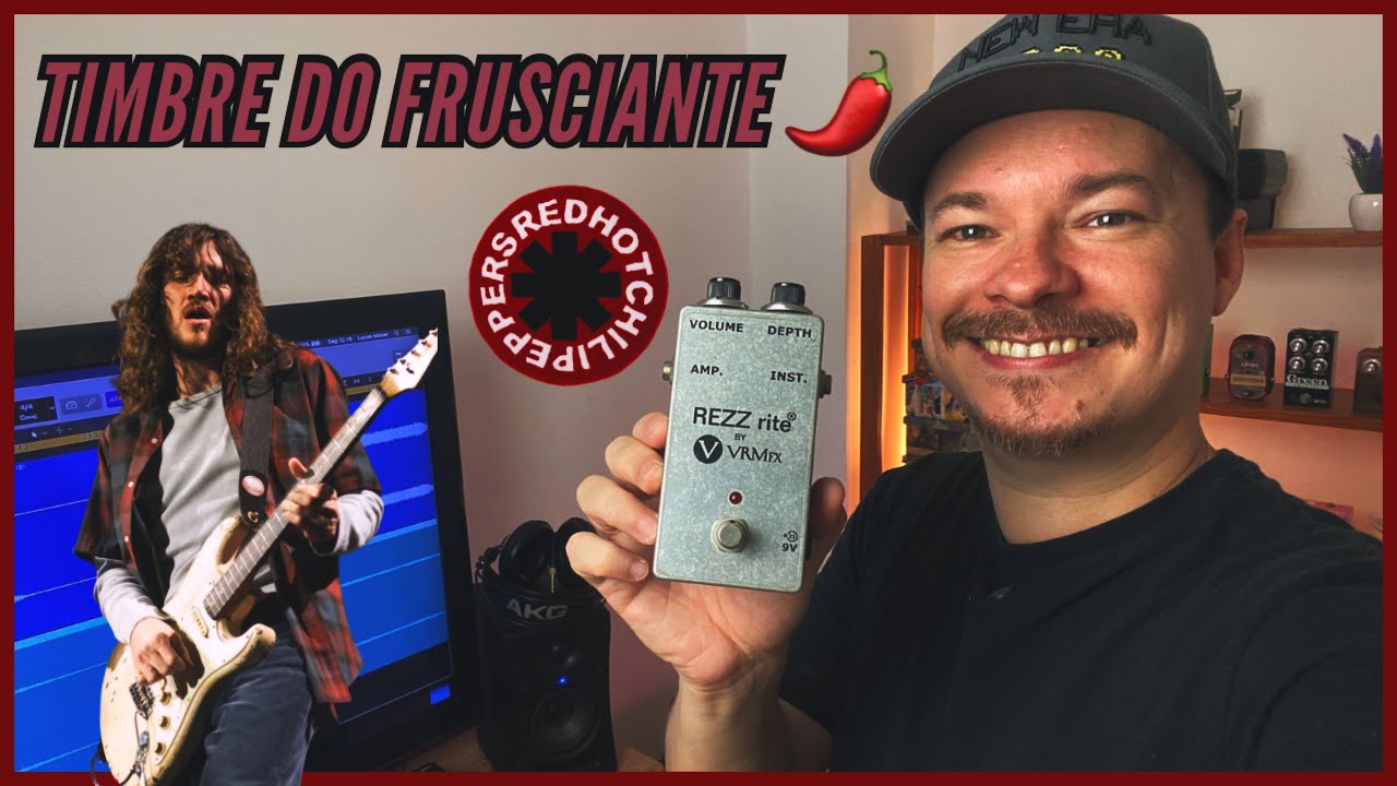 Timbre do FRUSCIANTE com Fuzz Nacional🇧🇷?! VRM Rezz Rite