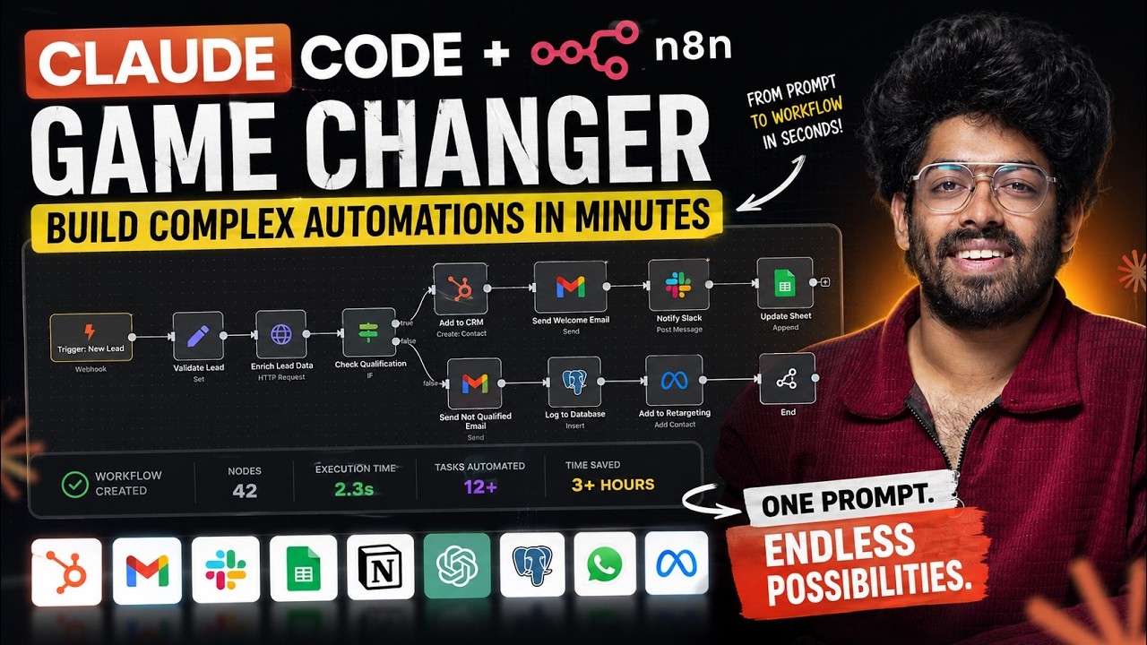 Stop Building n8n AI Agent (Claude Code Does It INSTANTLY) - GAME CHANGER