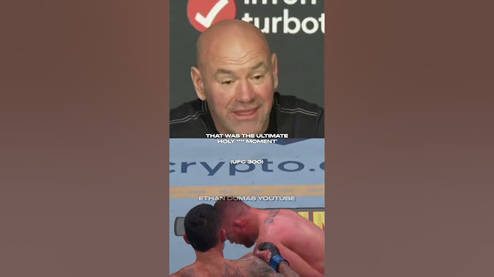 Dana White On Higher Bonuses