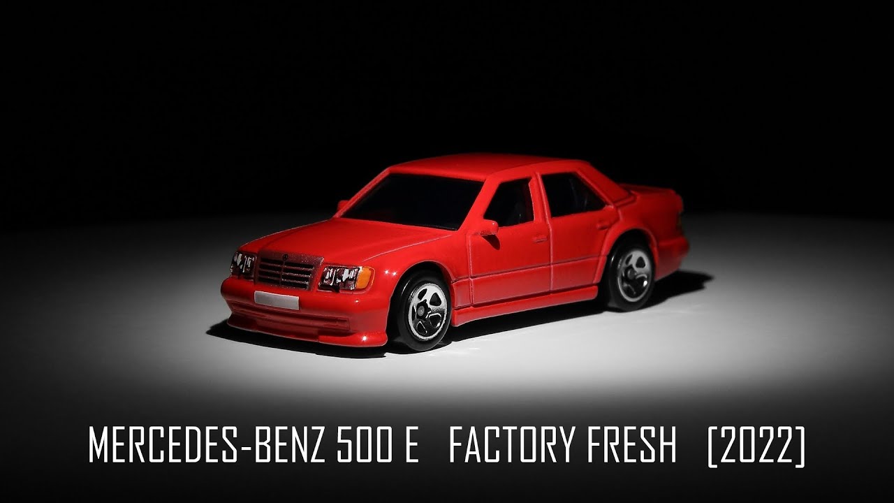 Hot Wheels Mercedes-Benz 500 E Factory Fresh [2022]