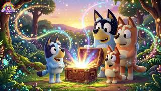 Bluey Found a Secret Door in the Backyard! 🌟