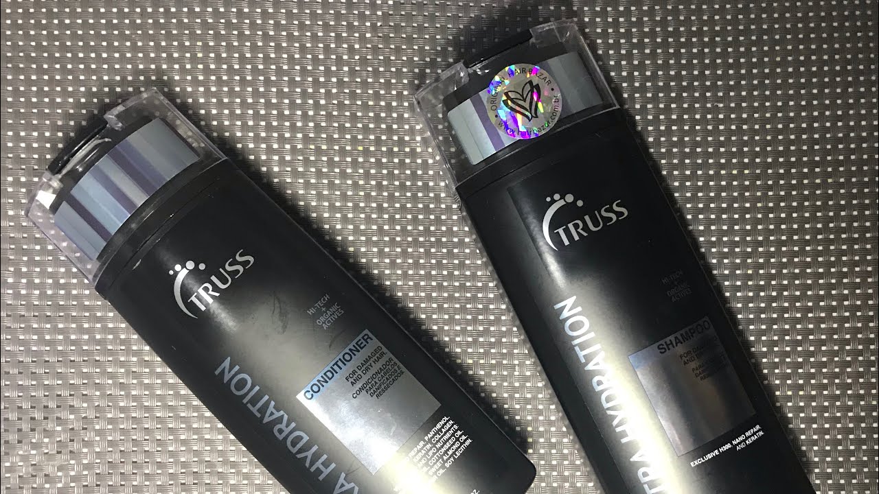 DICA PARA CABELOS RESSECADOS: SHAMPOO E CONDICIONADOR TRUSS