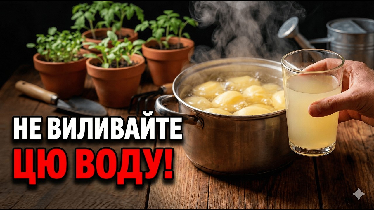 ВОДА ПІСЛЯ ВАРІННЯ КАРТОПЛІ замість стимуляторів: сусіди будуть ЗАЗДРИТИ!