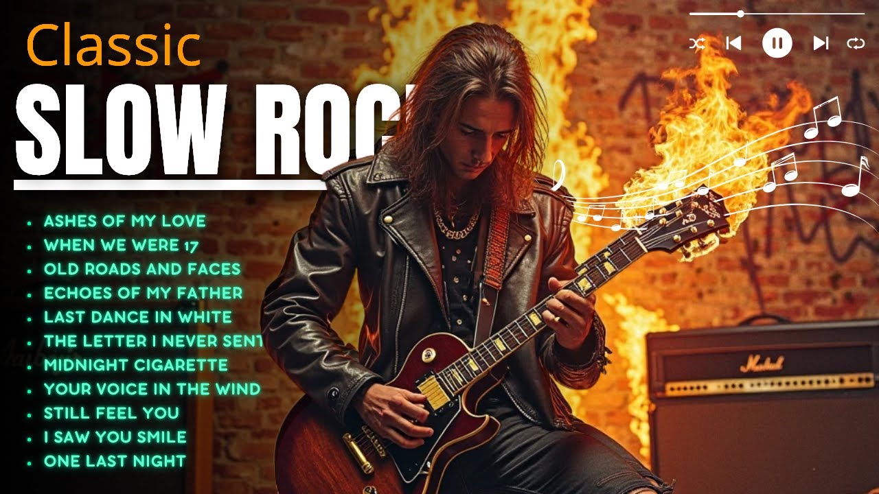 Live Rock Ballads for Sleeping & Relaxing | Slow Rock Classics