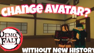 🍀 How to Change Your Demonfall Avatar [Without Using Wipe Potion/Robux]