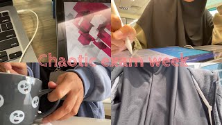 Chaotic Exam Week Diary | Surviving Finals Week While Working Full Time 📚💼