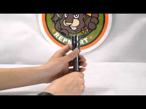 ミニマグライト LED 点灯方法 - YouTube