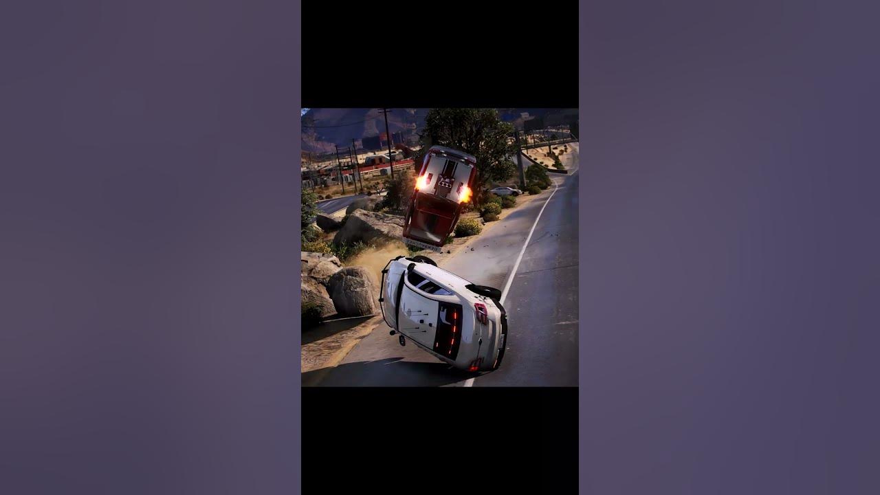 GTA V - Car Crash Compilation (Rockstar Editor Cinematic) #gta #cinematic #carcrash