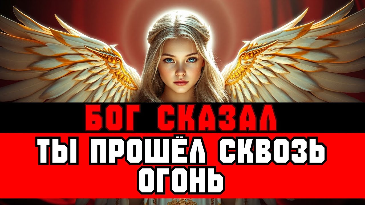 ИЗБРАННЫЕ БОГОМ, ВЫ ПРОШЛИ СКВОЗЬ ОГОНЬ — ОТКРОВЕНИЕ НАСТАЛО ✨