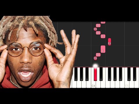 Famous Dex ft Asap Rocky - Pick It Up (Easy Piano Tutorial)