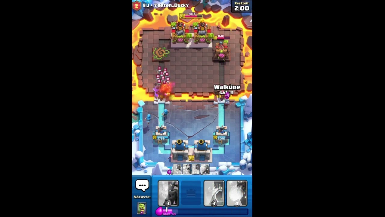 Clash 1 Runde mit Freund