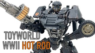 Toyworld WW2 HOT ROD Transformers TLK HOT BREAK Review