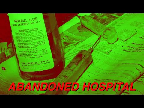 Narrated Tour of GIANT CREEPY ABANDONED HOSPITAL