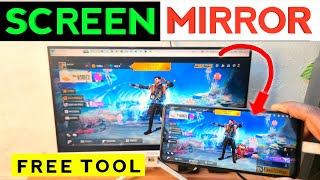 Mobile Ka Screen Computer Me Kaise Dekhe | Screen Mirror Kaise Kare