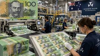 Inside Australia's Money Factory: The Country That Invented Polymer Money in 1988 (Full Process)