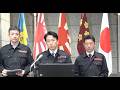 防衛大臣臨時記者会見|令和8年7月29日(水)18:33-18:35