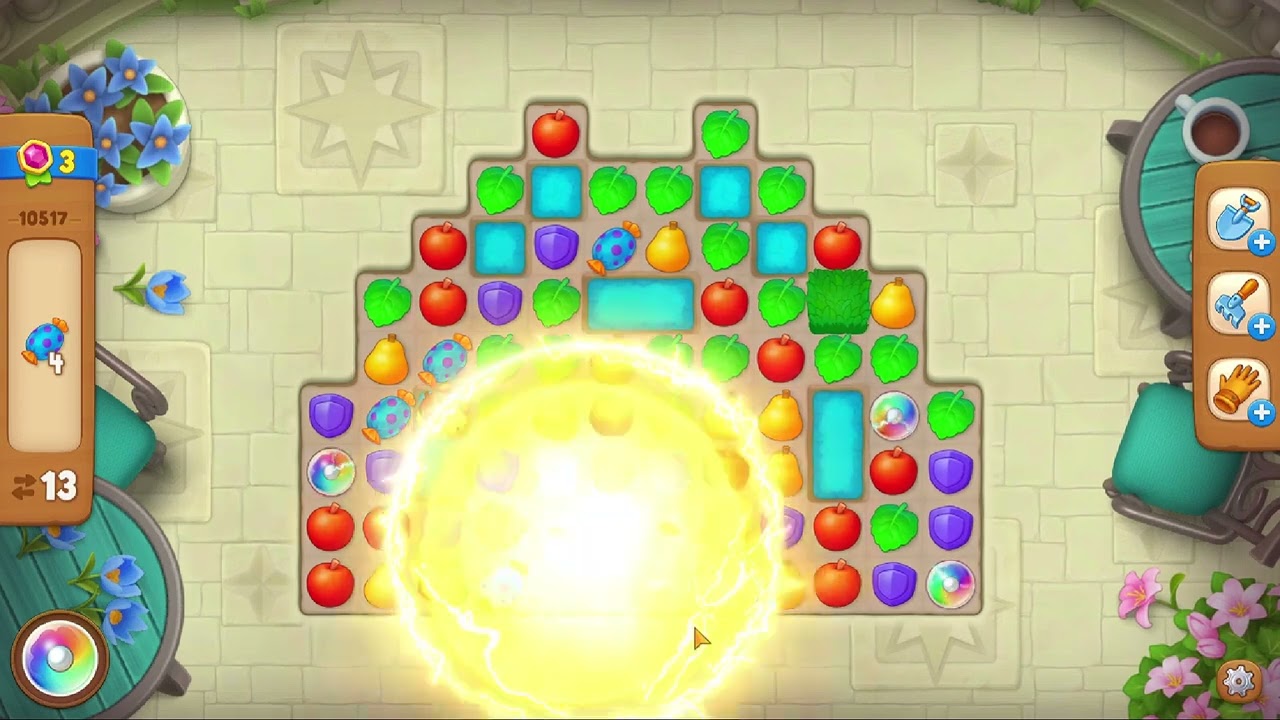 Gardenscapes level 10517 🌱 Gameplay Walkthrough Playrix