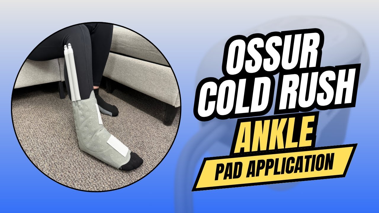 Transform Your Therapy: Apply the Ossur Cold Rush Ankle Pad