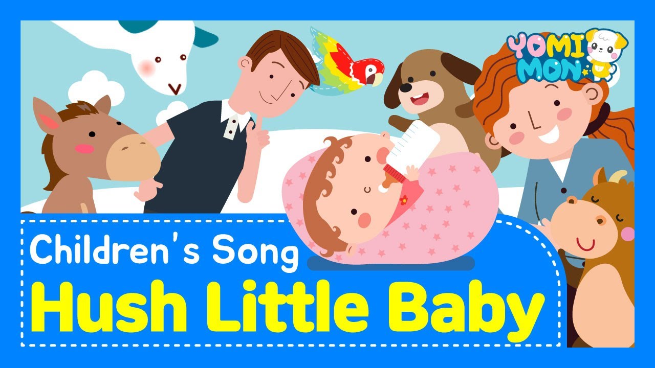 Hush Little Baby | Yomimon Kids Songs, Super Simple Songs for