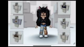 ||Robloxta giyebileceğiniz soft kıyafet önerileri||Roblox🤍💜💜🤍 screenshot 3