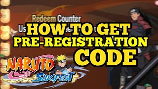 HOW TO GET PRE-REG CODE | Naruto Slugfest | Master Yi PH HOW TO GET PRE-REG CODE | Naruto Slugfest | Master Yi PH