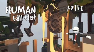 Human Fall Flat | Aztec Level Gameplay 🗿 | Dream 9