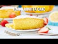 Lemon ricotta cake  sweet and savory meals