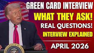 Green Card Interview Explained: Exact Questions USCIS Will Ask You in 2026
