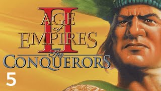 Lets Play Age Of Empires II: The Conquerors #5 | Attila The Hun 5: The Catalaunian Fields
