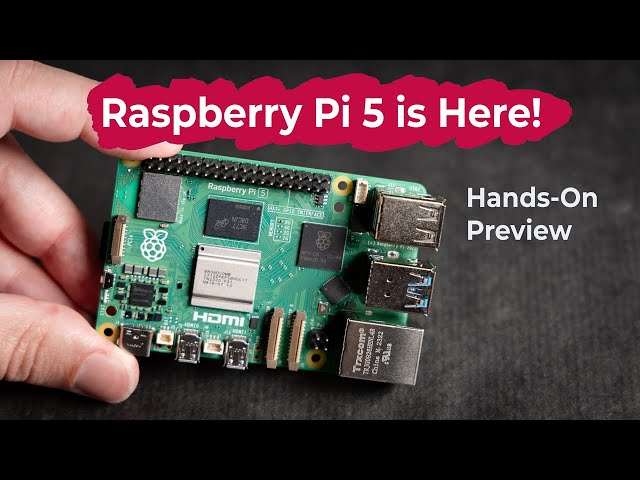 Raspberry Pi 5 First Look! This New Pi Is Hands Down The Fastest
