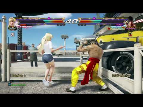 Tekken King Law VS Ryujin Lili Laggy PS4 v5 Tekken 7 20230721231328