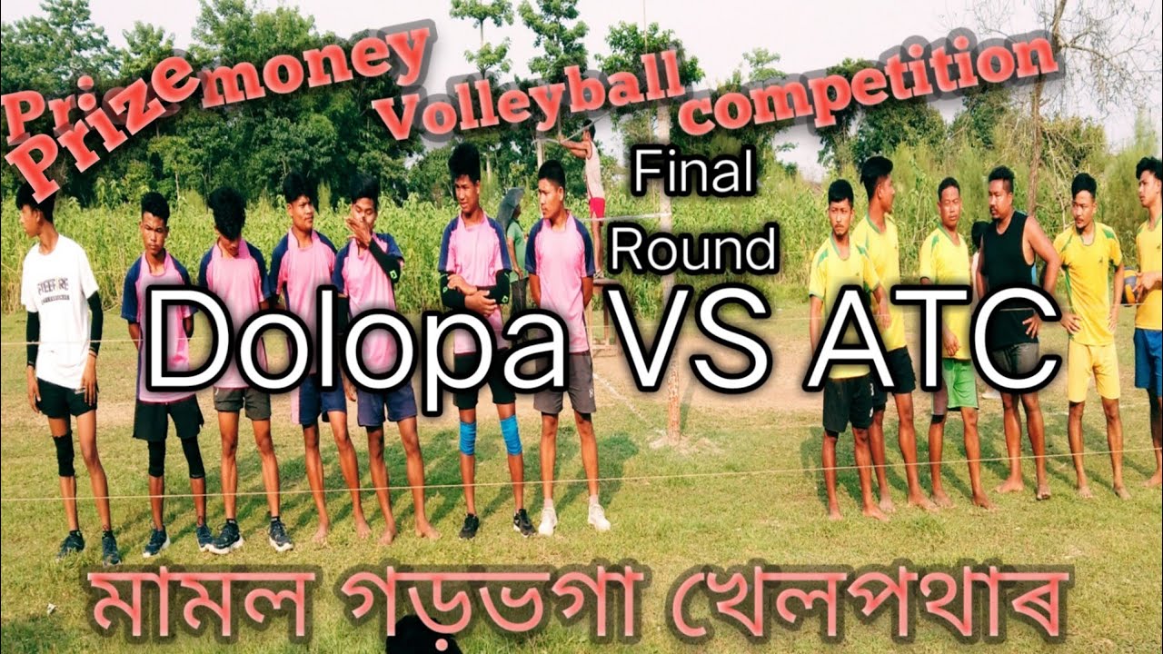 Volleyball tournament in VillageYoung players playing Do or Die match🔥