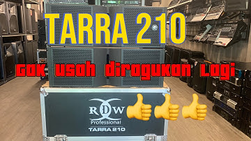 Line Array RDW Tarra 210 Mantap pollllll👍
