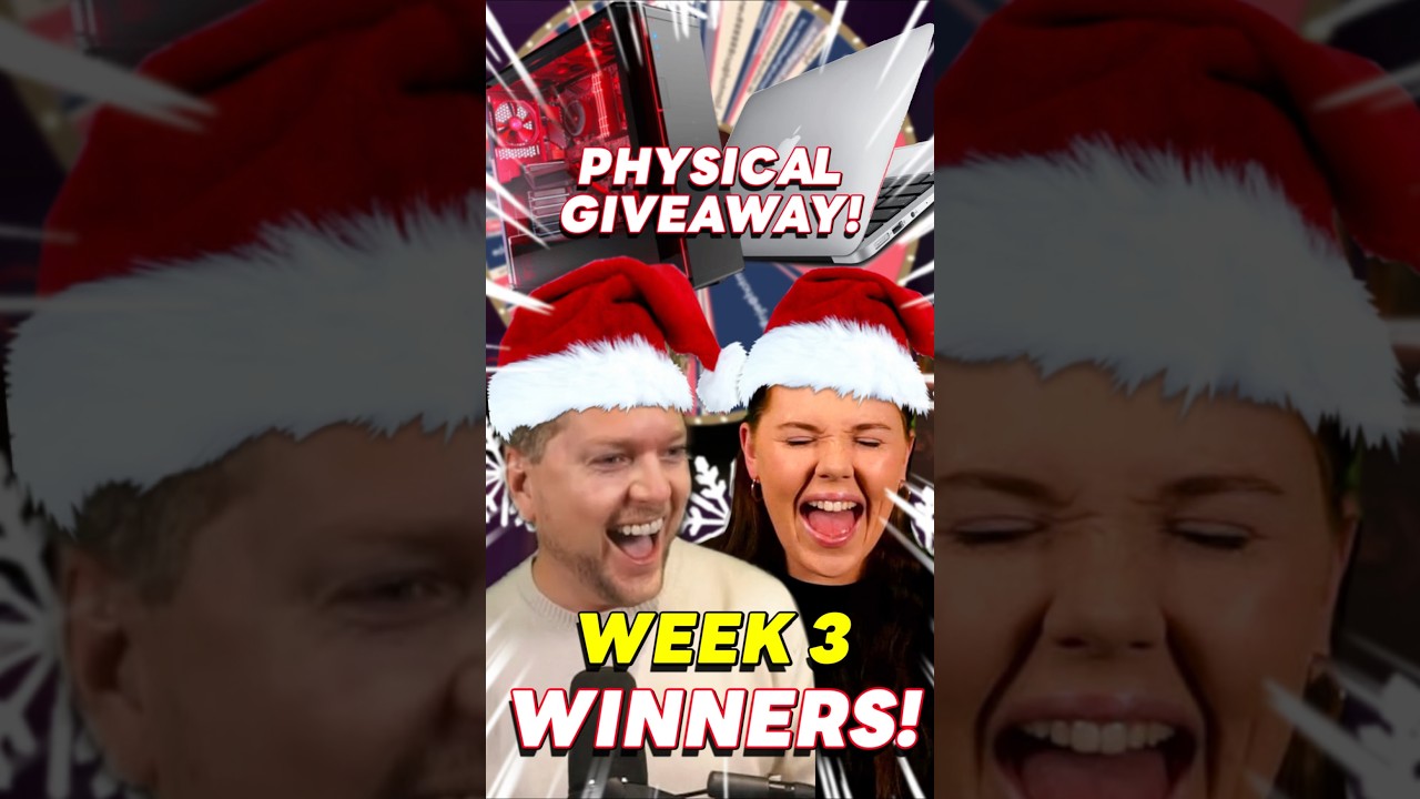 XMAS MADNESS Week 3 WINNERS! 🎄
