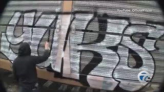 Cracking down on graffiti taggers who are painting the city