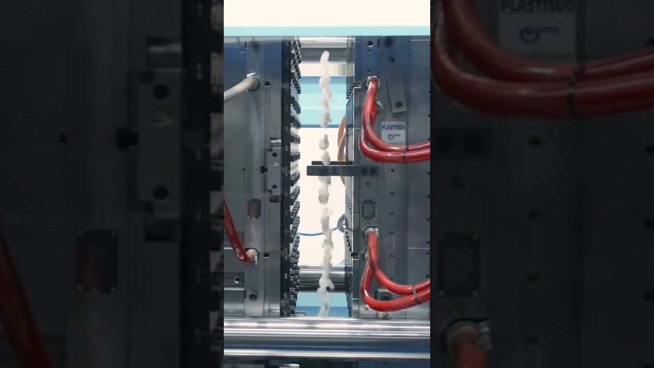 Injection Molding 96 Bottle Caps in under 1.9 secs