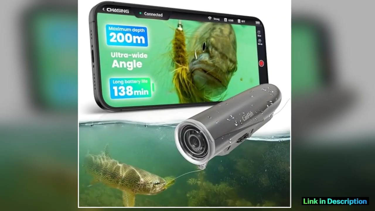 CamX Professional Highdefinition 136 Ultrawide20 Aperture 138 Min Long Battery Life Live Fishing Ca