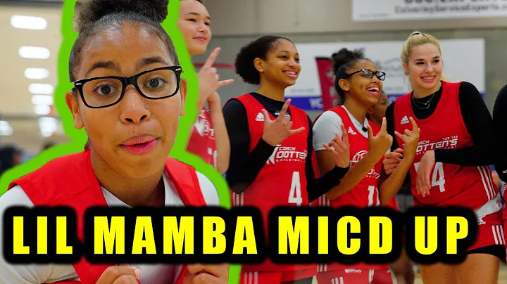 ZAMAREYA JONES "LIL MAMBA"  MIC'D UP WOOTEN TOP 15...