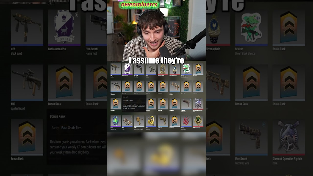 Логотип бонусного опыта меняется с каждой операцией в CS2