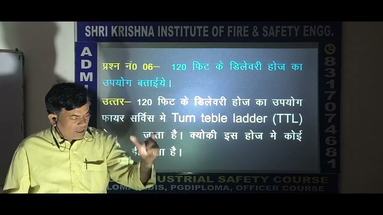 Fire safety CH-034 Hose