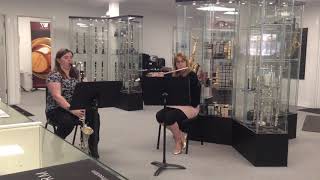 John Packer JP122 Bb Bass Clarinet + Yamaha YFL212 Flute