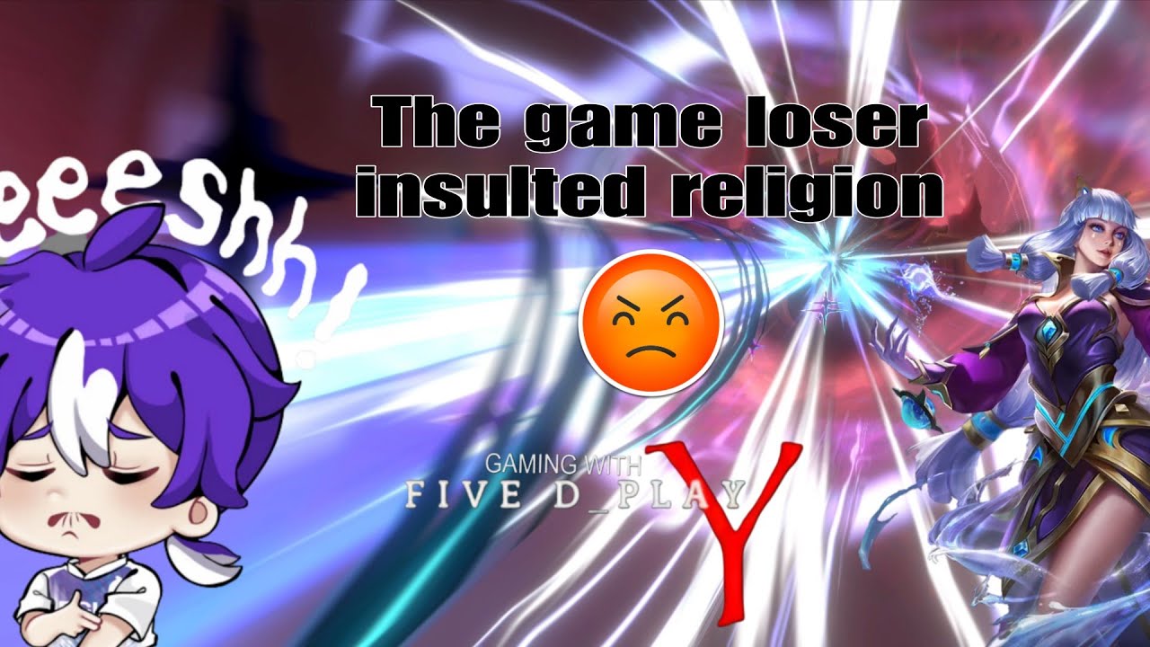 Boy makes various insults about religion after losing a game 