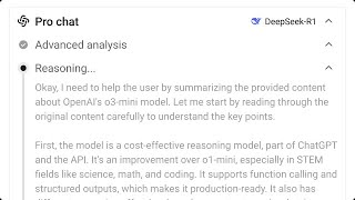 Pro Chat Advanced Reasoning