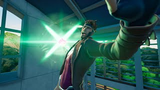 Fortnites Deku Smash In Slow Motion Creative