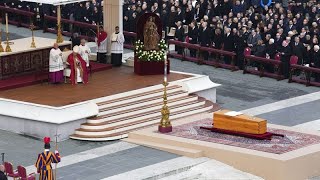 Thousands mourn Benedict XVI at funeral led by Pope Francis