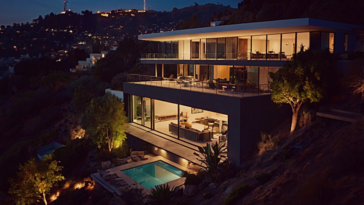 The Haunting of Quentin Tarantino House , Hollywood Hills , Los Angeles