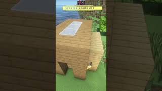 Minecraft: Build a Quick Starter House | Easy Base Build Idea 🏡#21