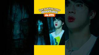 Las caras de BTS cuando se asustan  😱 #bts #shorts #funny